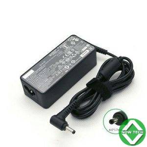 Chargeur laptop LENOVO petit bout avec câble d'alimentation bon prix.