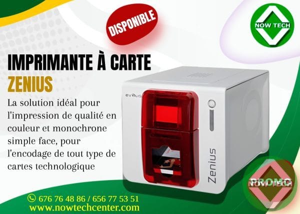 Imprimante ZENIUS USB ZN1U0000RS Evolis Classic  bon prix en vente au Cameroun – Image 2