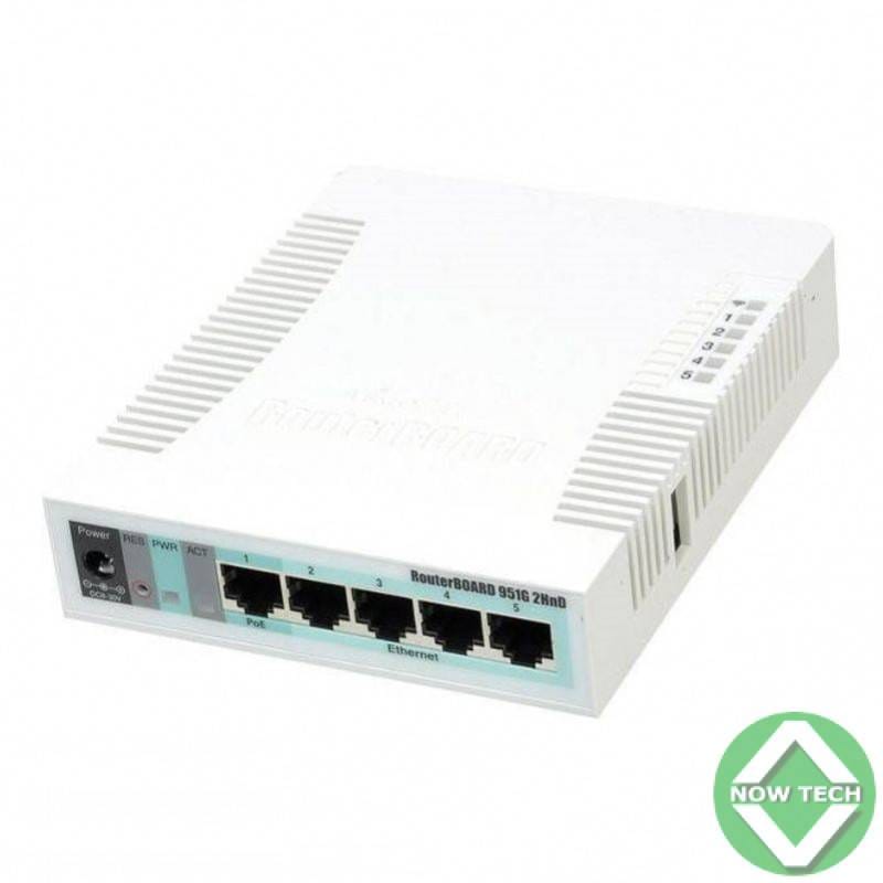 Routeur Mikrotik RB951G-2HnD Giga wifi 2.4Ghz bon prix en vente au Cameroun