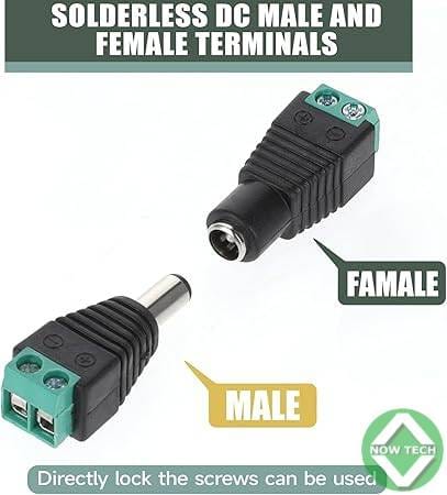 Connecteur DC mal femelle camera en vente au Cameroun bon prix