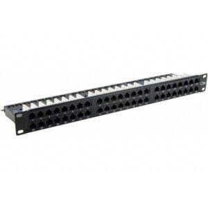 panneau de brassage 48 ports blindes FTP cat6 PACIFIC non modulaire