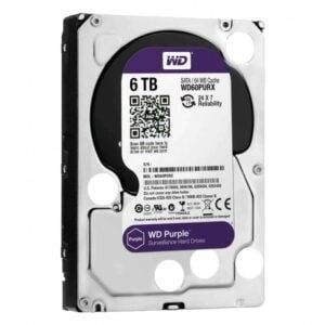 Disque dur 6To WD 3.5” Purple Surveillance 6TB Werstern Digital  bon prix en vente au Cameroun bon prix