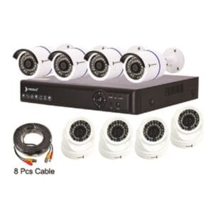 kit de 08 cameras analogique AHD 2 MP sans disque premax en vente au cameroun bon prix