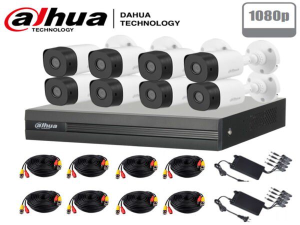 kit de 8 cameras Dahua AHD 2MP sans disque dur en vente au Cameroun.