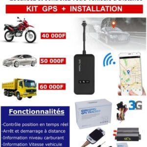kit GPS + installation, offre spéciale  Cameroun bon prix