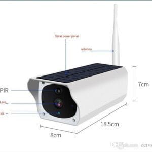 camera solaire wifi Bullet smart bon prix en vente au Cameroun