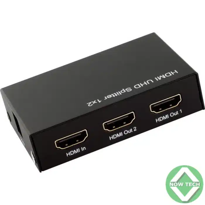 HUB Splitter HDMI 1×2 4K 1 entrée 2 sorties Mini SPLHD1X24K02 bon prix en vente