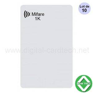 Carte Mifare 13.56MHz 1K Lot de 10 pour contrôle d'accès en vente au Cameroun