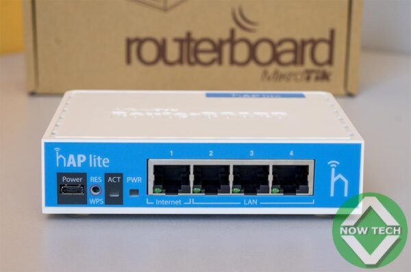 Mikrotik hAP Lite Indoor RB941: Routeur/Point d'accès 2.4 GHz MikroTik hAP Lite RB941-2nD-TC bon prix en vente au Cameroun