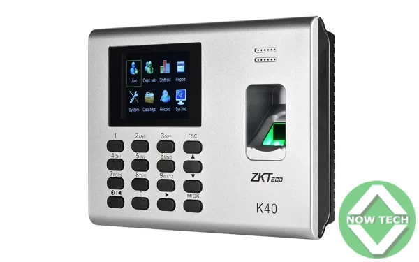 Pointeuse Biometrique ZKTeco K40 contrôle de présence et accès avec batterie en vente au Cameroun – Image 4