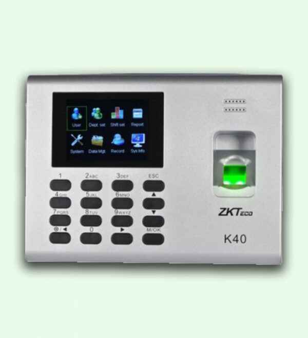 Pointeuse biométrique Zkteco K40 attendance