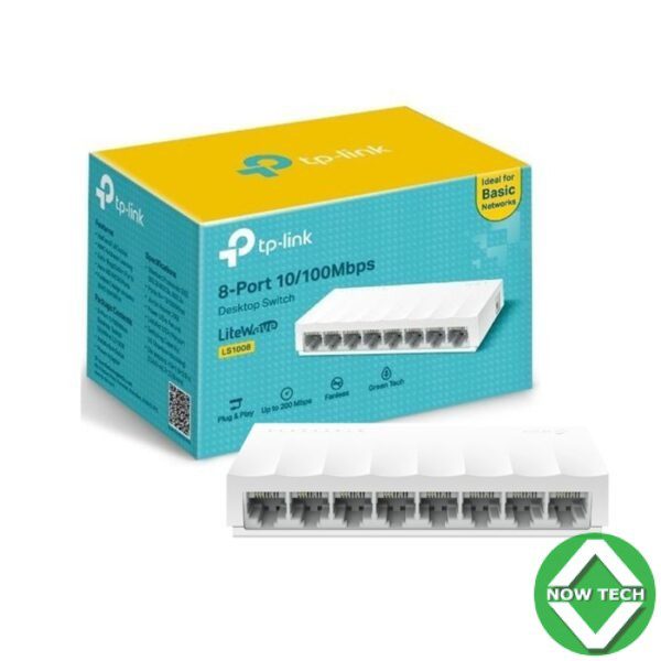Switch TP‑LINK LS1008 8 ports 10/100 Mbps bon prix en vente au Cameroun