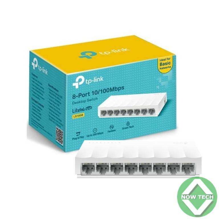 Switch TP‑LINK LS1008 8 ports 10/100 Mbps bon prix en vente au Cameroun