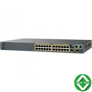 Cisco Catalyst WS-C2960X-24PD-L commutateur réseau Géré L2 Gigabit Ethernet (10/100/1000) Connexion Ethernet, supportant l'alimentation via ce port (PoE) Noir