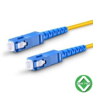 CORDON OPTIQUE SC/SC CÂBLE FIBRE OPTIQUE 1 MÈTRE, 9/125 JARRETIERE MONOMODE SIMPLEX BON PRIX EN VENTE AU CAMEROUN