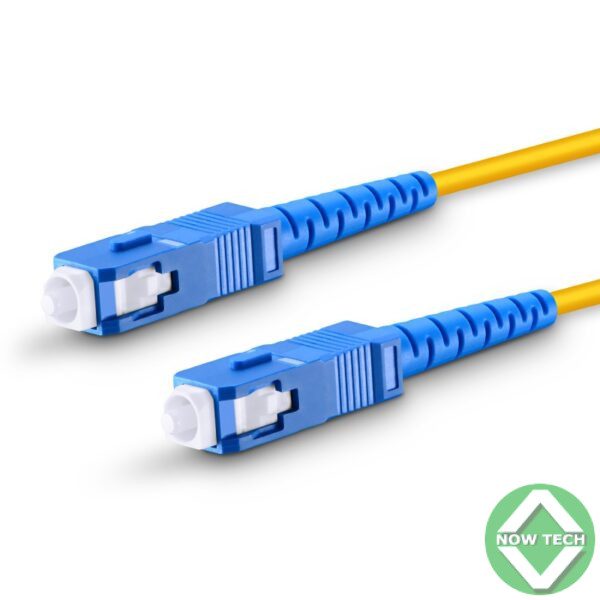 CORDON OPTIQUE SC/SC CÂBLE FIBRE OPTIQUE 5 MÈTRES, 9/125 JARRETIERE MONOMODE SIMPLEX BON PRIX EN VENTE AU CAMEROUN