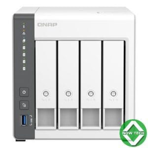 NAS QNAP TS-433-4G 4 Baies vides ARM 4C 2.0GHz processeur quadricœur,  4 Go de RAM DDR4 et réseau 2,5 GbE  BON PRIX EN VENTE AU CAMEROUN