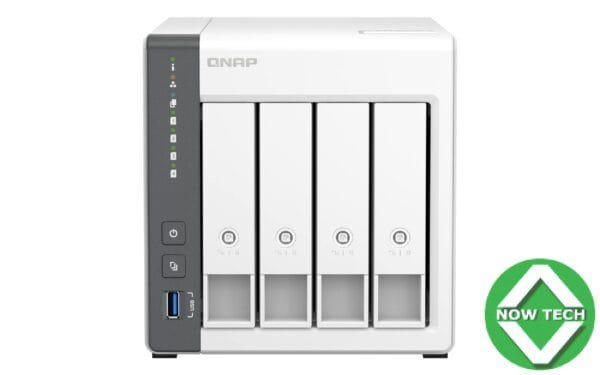 NAS QNAP TS-433-4G 4 Baies vides ARM 4C 2.0GHz processeur quadricœur,  4 Go de RAM DDR4 et réseau 2,5 GbE  BON PRIX EN VENTE AU CAMEROUN