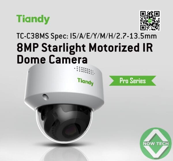 Camera IP TIANDY TC-C38MS 8MP DOME POE avec micro bon prix en vente au Cameroun