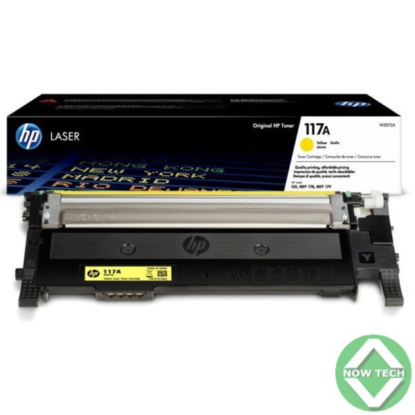Cartouche de toner jaune hp 117A (W2070A) d'original  prix en vente au Cameroun
