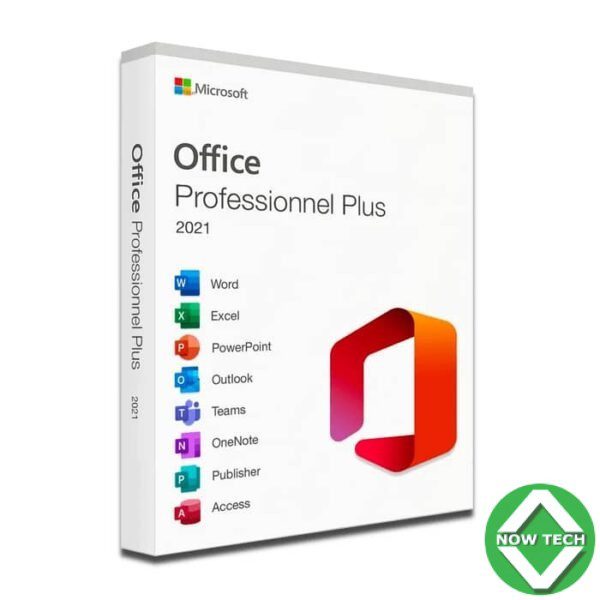 coffret  clé licence   Microsoft office professionnelle 2021 un  poste , bon prix en vente au Cameroun