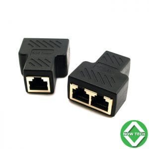 Coupleur / Splitter Double RJ45 FTP Blindé 1 à 2 voies Ethernet bon prix en vente au cameroun