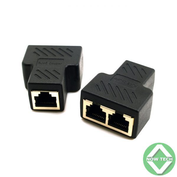Coupleur / Splitter Double RJ45 FTP Blindé 1 à 2 voies Ethernet bon prix en vente au cameroun