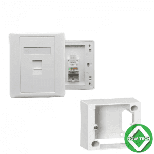 Prise Réseau Ethernet AICO RJ45 Cat 6 FTP 1 module Mosaic Complete bon prix en vente au Cameroun