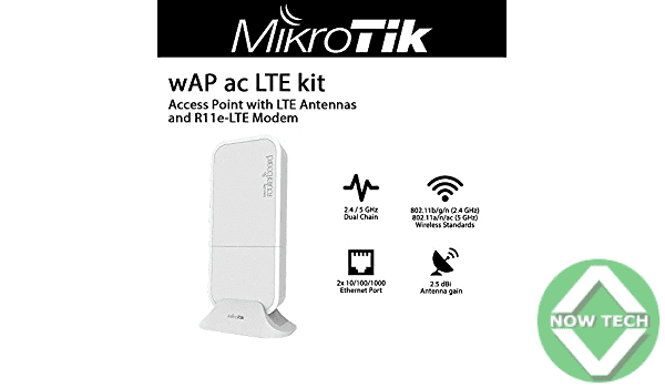 Routeur MikroTik wAP ac LTE – Wi-Fi Dual-Band, LTE intégré, Extérieur – Bon prix en vente au Cameroun