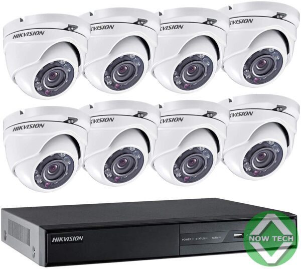 Kit de 8 cameras HIKVISION  de 5MP sans disque dur bon prix en vente au Cameroun – Image 3