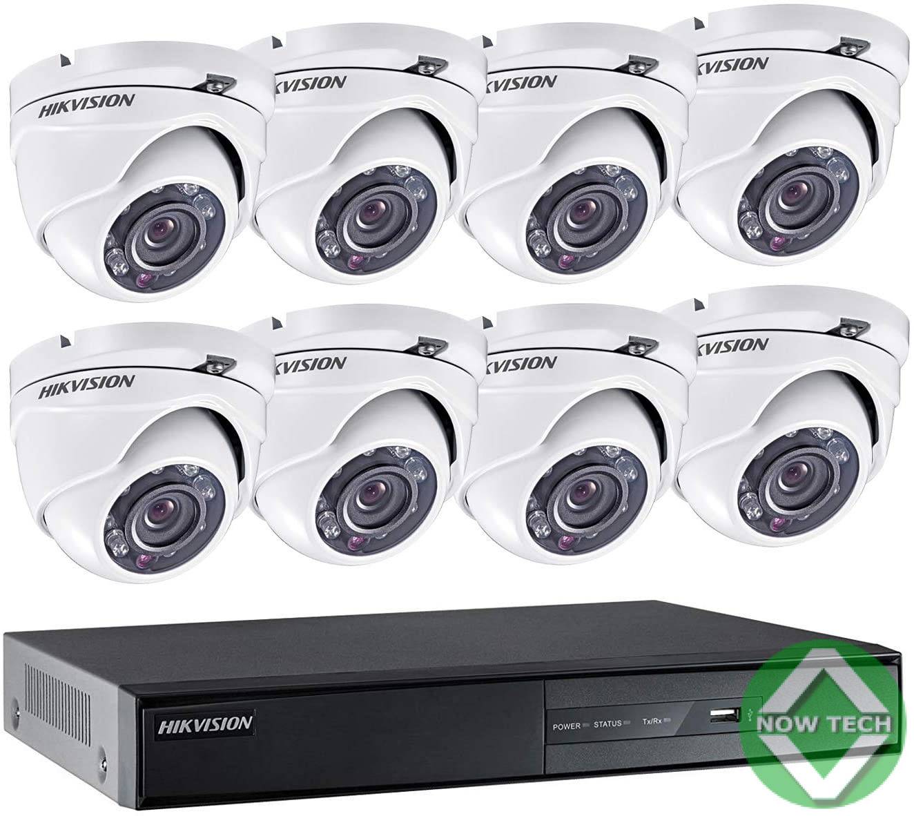 Kit de 8 cameras HIKVISION de 5MP sans disque dur bon prix en vente au Cameroun – Image 3