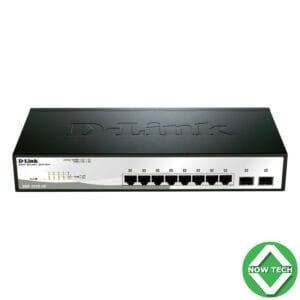 Switch D-Link DGS-F1210-10MP 8 ports Gigabit PoE+ + 2 uplinks – Bon prix en vente au Cameroun