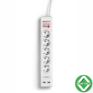 Prise Parafoudre Salicru Electric SPS Safe 5 ports