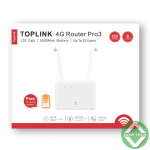 Routeur  Modem Toplink Pro3 MR715 CPE  toute puce avec 4 ports reseau 4G Wifi avec batterie bon prix en vente