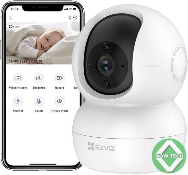 Camera Smart EZVIZ TY2 full HD 1080P autonome