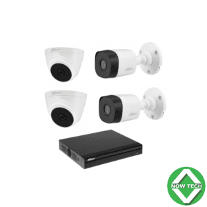 Kit de 4 cameras DAHUA  de 5MP sans disque dur bon prix en vente au Cameroun