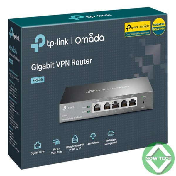 Routeur VPN TP-link  Multi-WAN Omada Gigabit ER605 (TL-R605) bon prix en vente