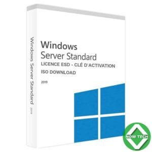 Coffret licence Windows server 2019 standard un  poste , bon prix en vente au Cameroun