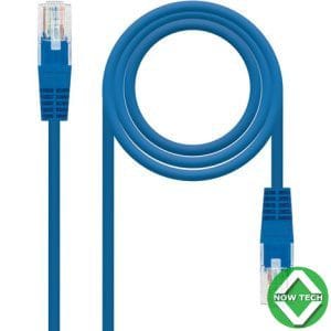 Cordon de brassage 5M cat6A UTP MiniPro bleu lisse bon prix en vente au Cameroun