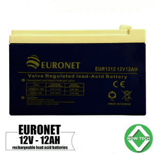 Batterie 12V 12A Euronet bon prix en vente