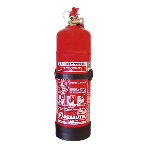 EXTINCTEUR POUDRE 2KG DESAUTEL BON PRIX EN VENTE AU CAMEROUN
