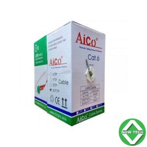 Rouleau de câble réseau SFTP Aico Cat6 305m indoor bon prix en vente au Cameroun.
