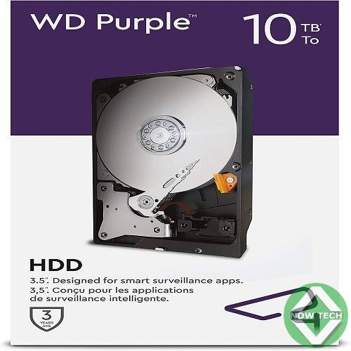 Disque dur camera  10TB HDD WESTERN DIGITAL 3.5 10To purple BON Prix  EN VENTE au Cameroun