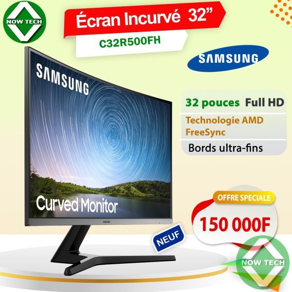 Moniteur incurvé SAMSUNG C32R500FH Full HD 32 pouce Bon prix