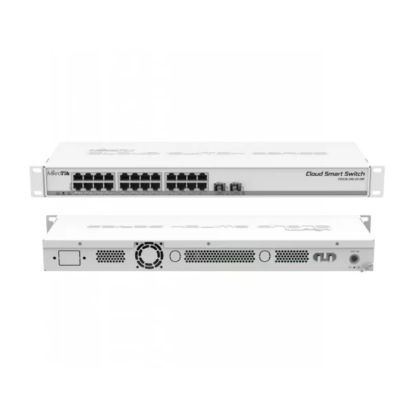 SWITCH MIKROTIK CSS326-24G-2S+RM 24 Ports Giga et 2 ports SFP bon prix  en vente au Cameroun – Image 2