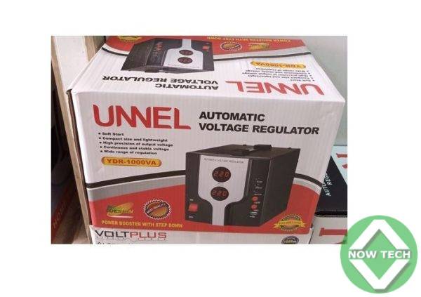 RÉGULATEUR DE TENSION UNNEL 1000VA  BON PRIX EN VENTE AU CAMEROUN
