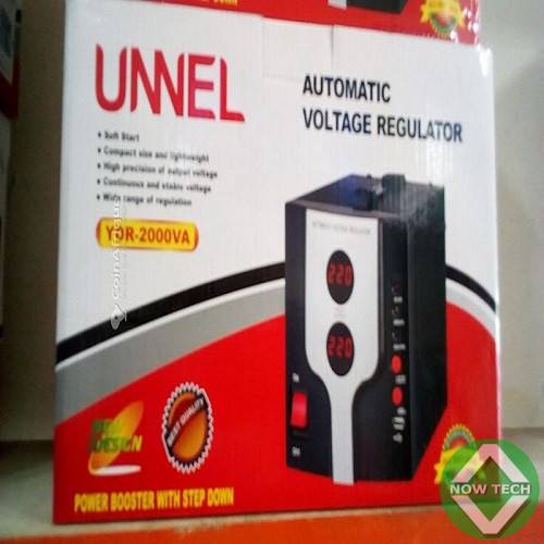RÉGULATEUR DE TENSION UNNEL 2000VA BON PRIX EN VENTE AU CAMEROUN