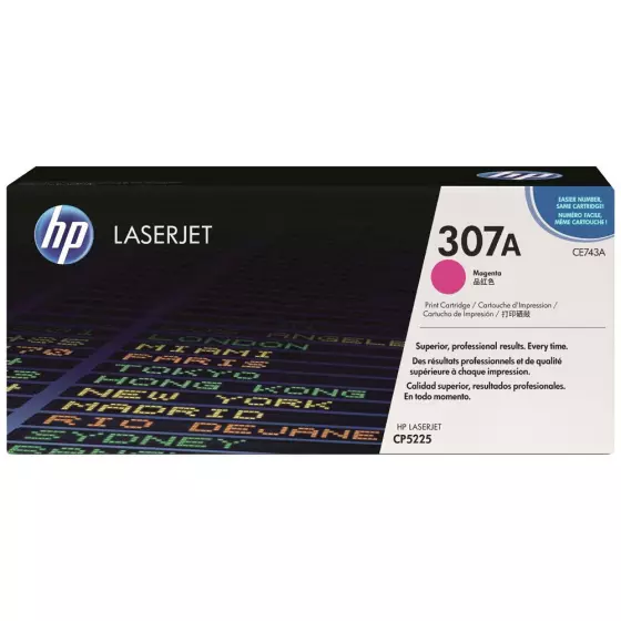 cartouche de toner hp 307a Rouge (CE743A) d'origine bon prix en vente au Cameroun