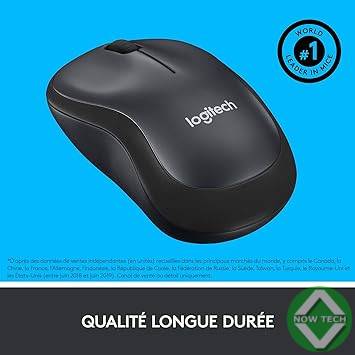Souris Logitech M220 Silencieuse- Noir bon prix en vente