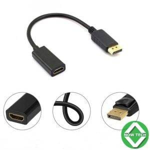 Adaptateur MINI DISPLAY male  vers HDMI femelle noir bon prix en vente